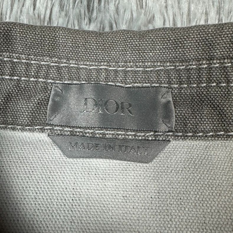 Dior Dior Stone Island Embroidered Denim Shirt Size US L / EU 52-54 / 3 - 4 Thumbnail
