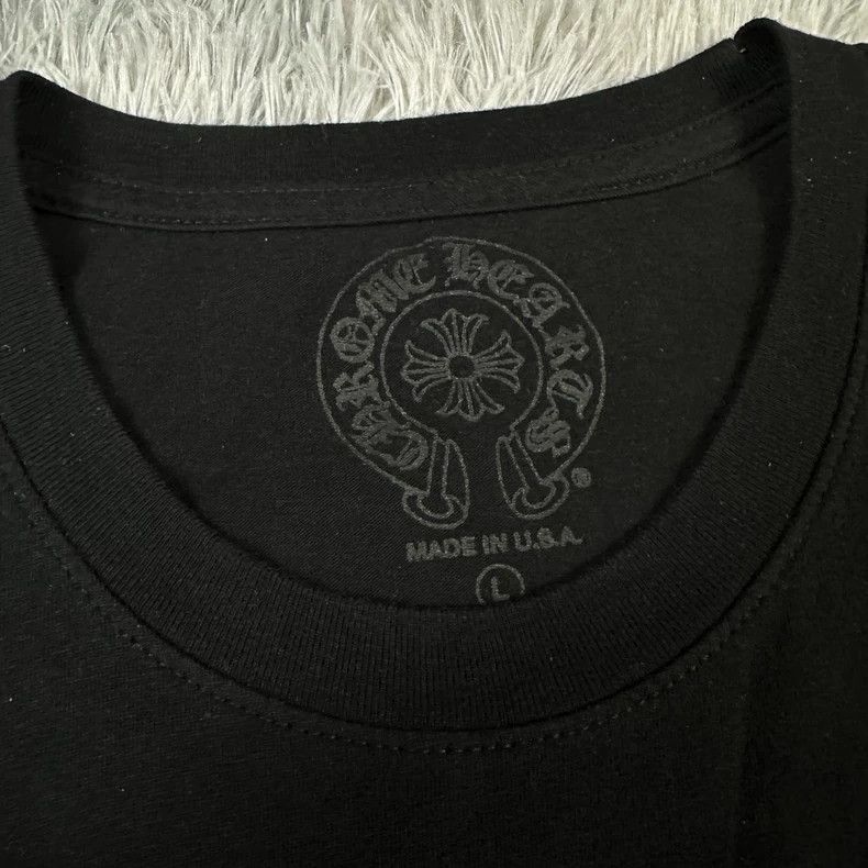 Chrome Hearts Chrome Hearts Short Sleeve T-Shirt Black Size US L / EU 52-54 / 3 - 3 Thumbnail