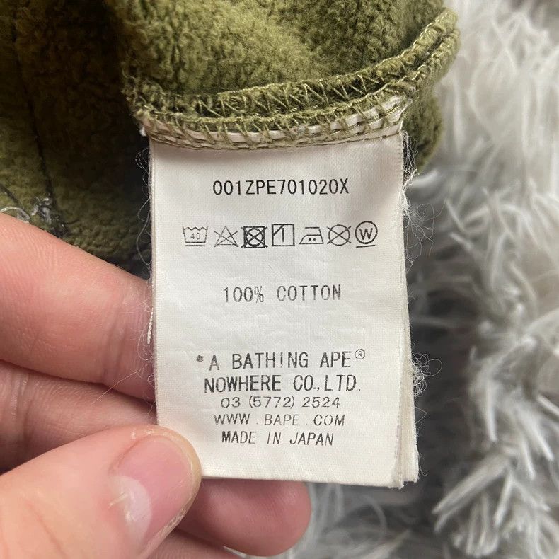 Bape Green Camouflage Shark Hoodie Size US XXL / EU 58 / 5 - 5 Thumbnail