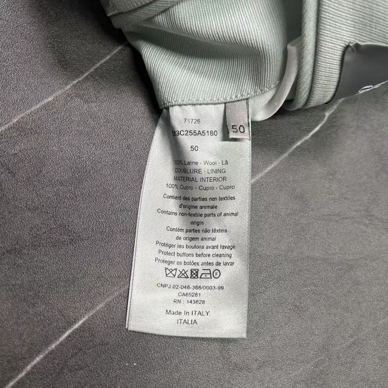 Dior Dior Mint Green Wool Blazer Jacket Size US M / EU 48-50 / 2 - 6 Thumbnail
