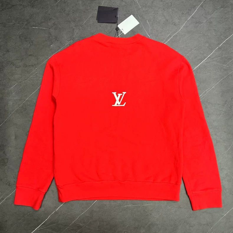 Louis Vuitton Louis Vuitton Red SS22 Sweatshirt Size S Size US S / EU 44-46 / 1 - 2 Thumbnail