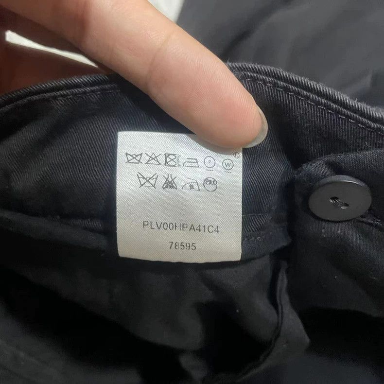 Louis Vuitton Louis Vuitton Black Wash Long Pants Size 48 Size US 6 / EU 39 - 5 Thumbnail