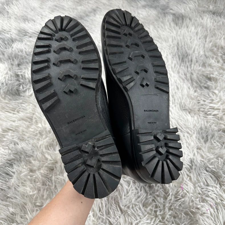 Balenciaga Balenciaga Black Short Boots with Zipper Size US 10 / EU 43 - 7 Thumbnail