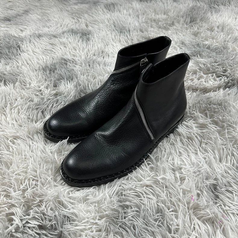 Balenciaga Balenciaga Black Short Boots with Zipper Size US 10 / EU 43 - 2 Thumbnail