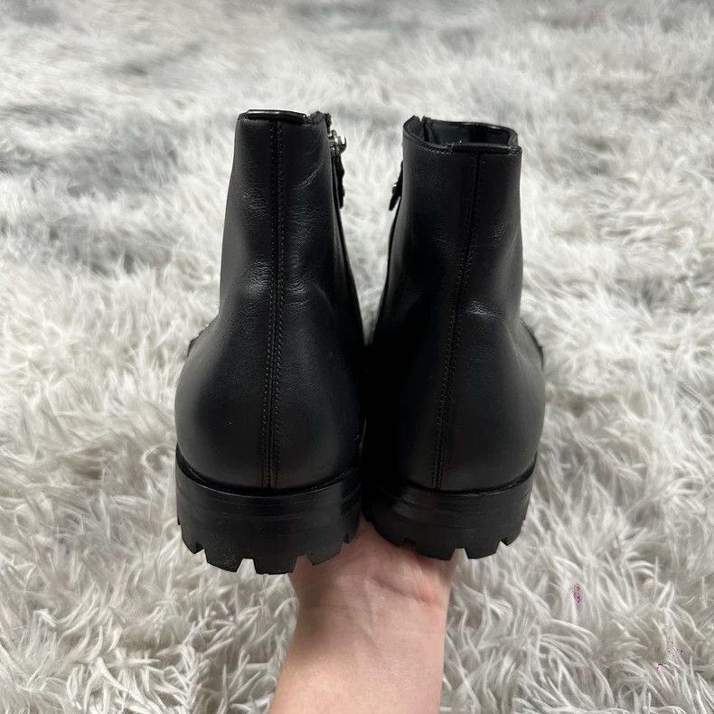 Balenciaga Balenciaga Black Short Boots with Zipper Size US 10 / EU 43 - 4 Thumbnail