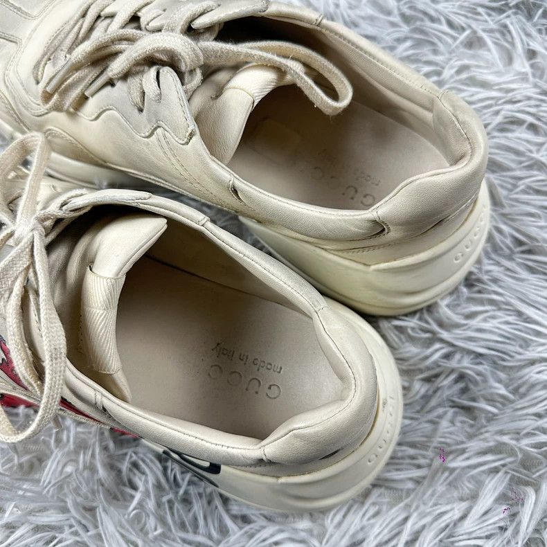 Gucci GUCCI Rhyton Shoes with Lips Print Size US 7.5 / EU 40-41 - 6 Thumbnail