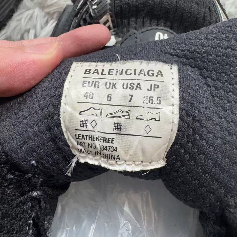 Balenciaga Balenciaga Black Sneakers Size 40 Size US 8.5 / EU 41-42 - 7 Thumbnail