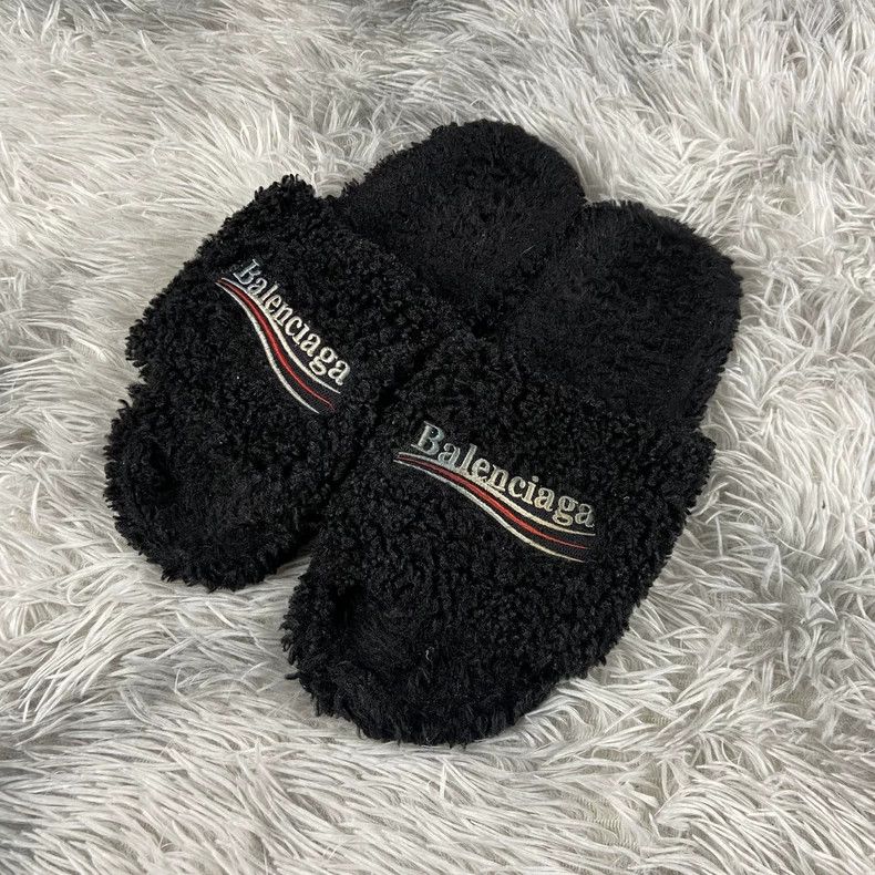 Balenciaga Teddy Slippers Size 42