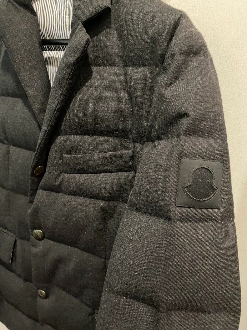 Moncler Genius Moncler Wool Down Blazer Jacket Navy Blue Size US XS / EU 42 / 0 - 9 Thumbnail