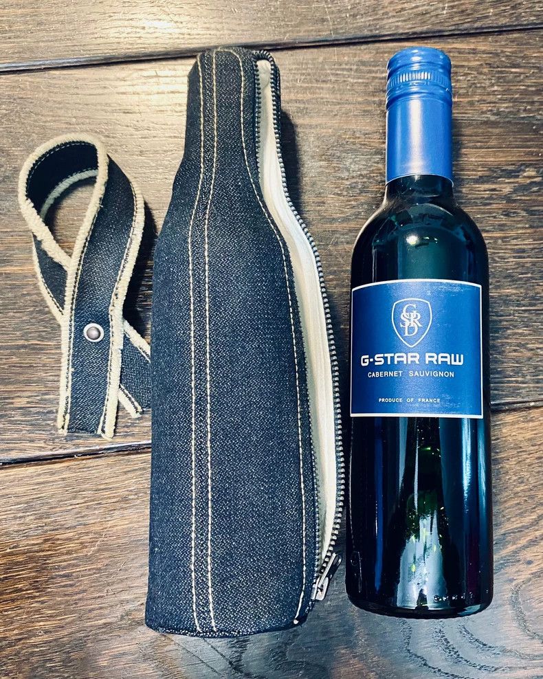 G-Star G-STAR Denim Wine Bottle Holder Size ONE SIZE - 3 Thumbnail