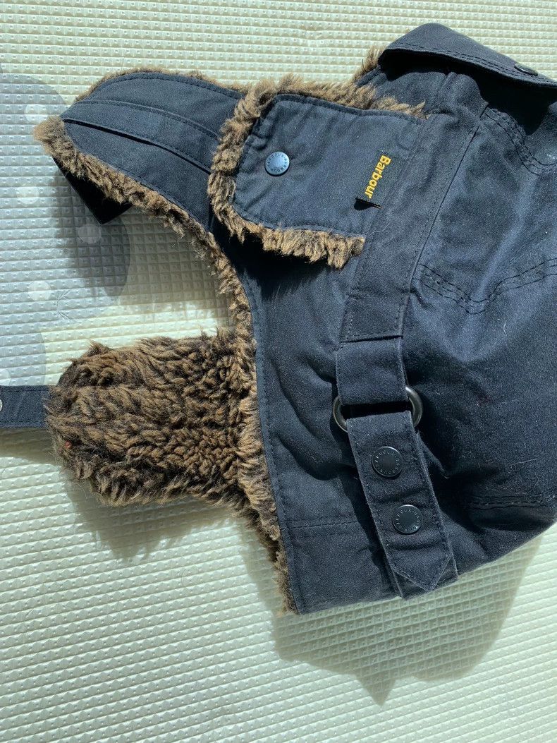 Burberry Barbour Waxed Cotton Child Hat Size ONE SIZE - 5 Thumbnail