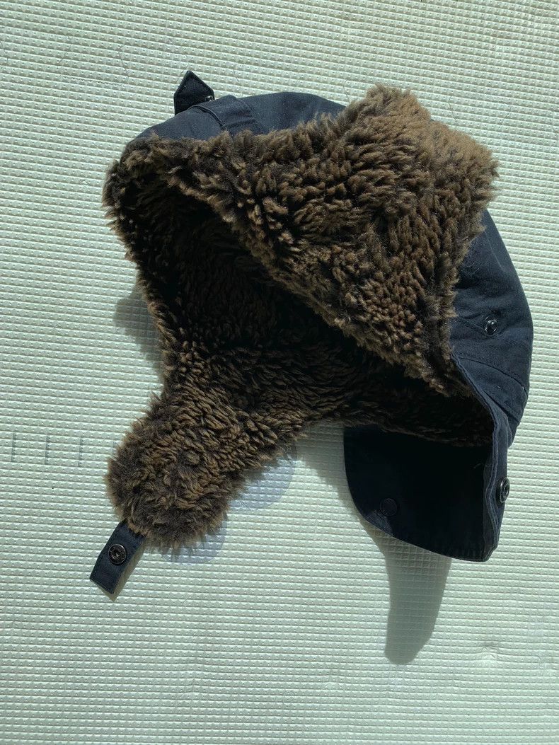 Burberry Barbour Waxed Cotton Child Hat Size ONE SIZE - 3 Thumbnail