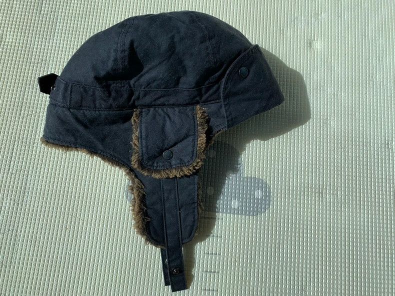 Burberry Barbour Waxed Cotton Child Hat Size ONE SIZE - 7 Thumbnail