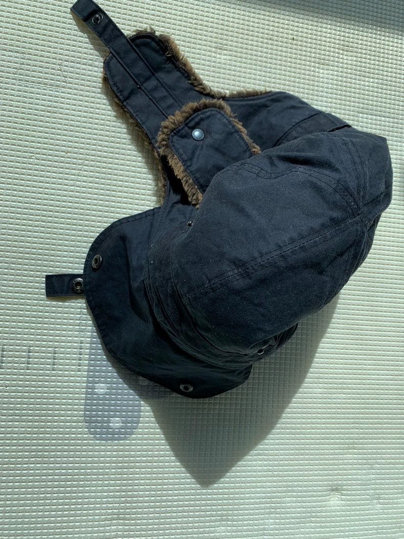 Burberry Barbour Waxed Cotton Child Hat Size ONE SIZE - 4 Thumbnail