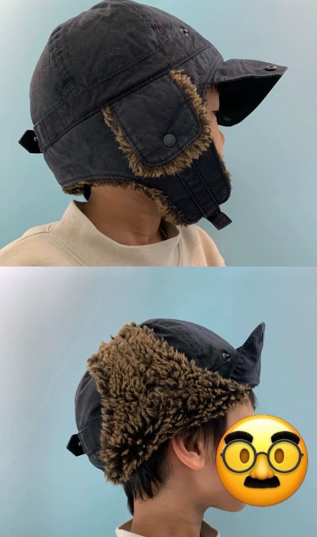 Burberry Barbour Waxed Cotton Child Hat Size ONE SIZE - 8 Thumbnail