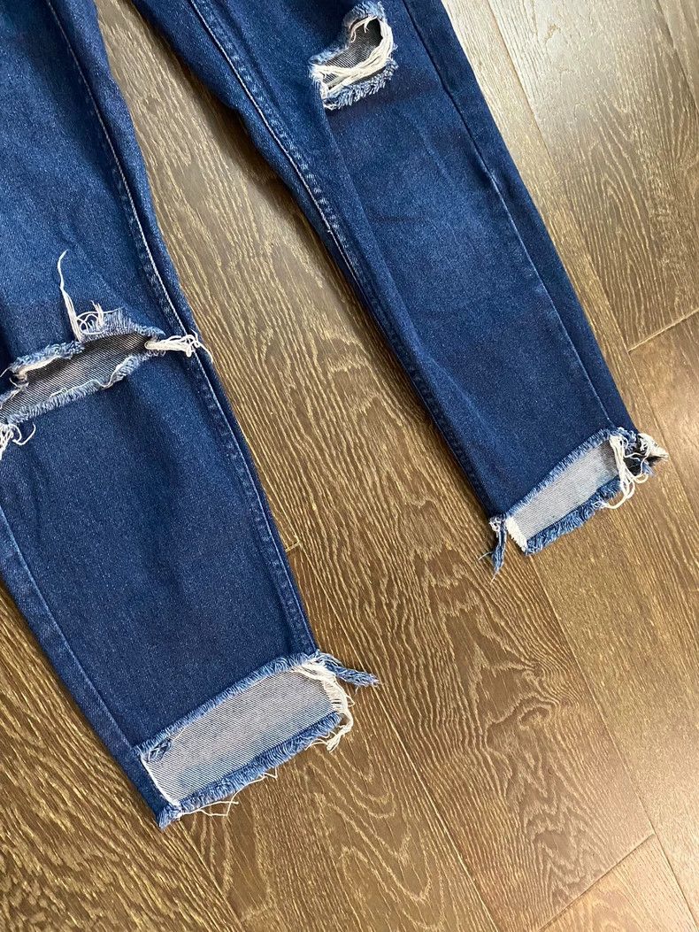 H&M TOPSHOP MOTO Ripped Denim Jeans Size 24" / US 00 / IT 34 - 4 Thumbnail