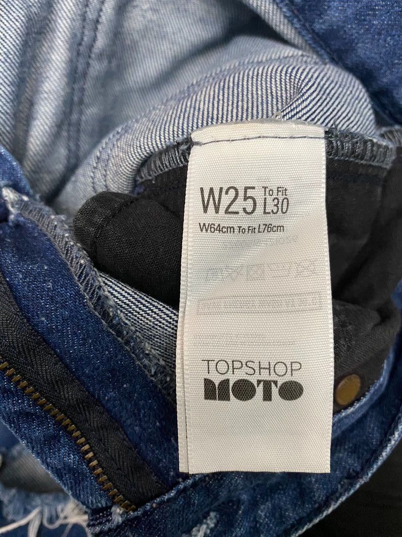 H&M TOPSHOP MOTO Ripped Denim Jeans Size 24" / US 00 / IT 34 - 9 Thumbnail