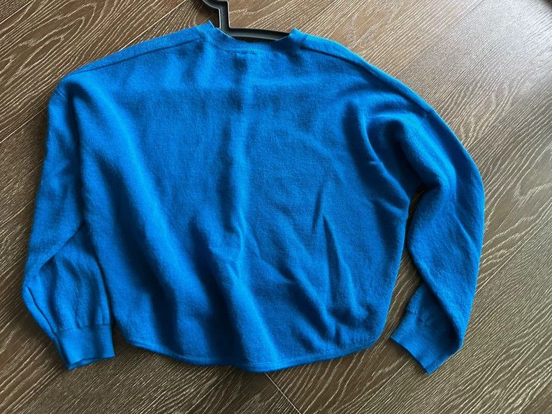 H&M TOPSHOP Wool Sweater in Bright Blue Size US M / EU 48-50 / 2 - 5 Thumbnail