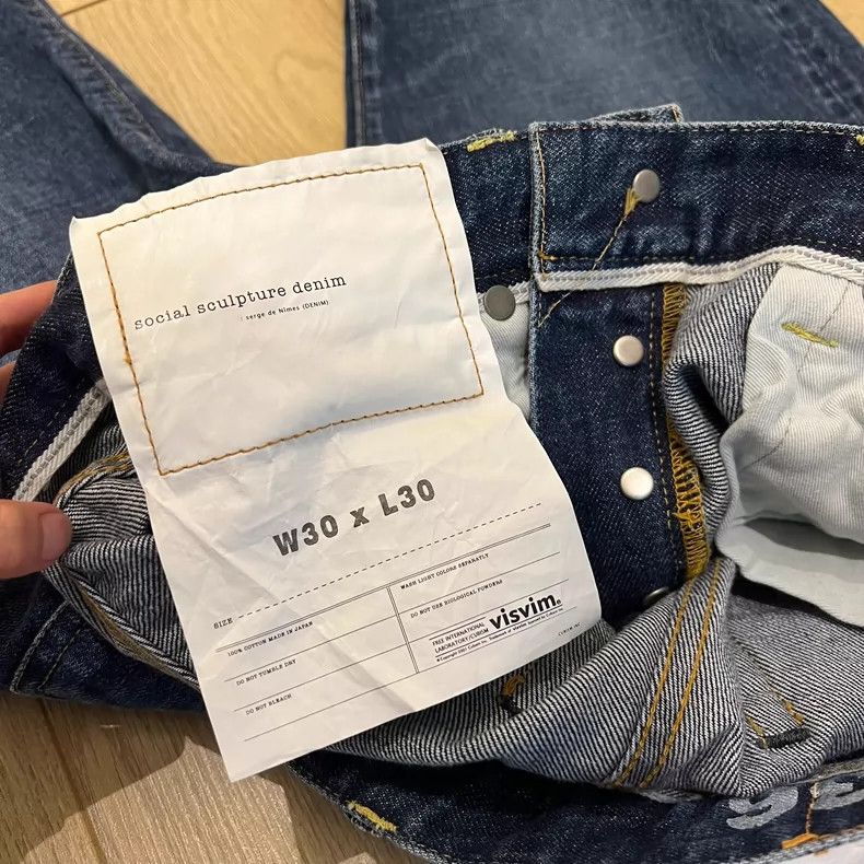 Visvim Slim Fit Denim Pants with Damage Details Size US 30 / EU 46 - 4 Thumbnail