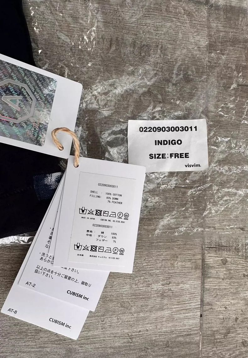 VISVIM ICT Down Muffler Kofu Exclusive Scarf