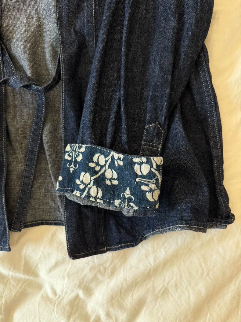 Visvim Visvim Denim Kimono Style Shirt Size US S / EU 44-46 / 1 - 2 Thumbnail