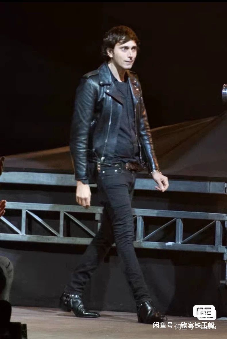Saint Laurent Paris Saint Laurent Oiled Calf Leather Biker Jacket Size US XL / EU 56 / 4 - 4 Thumbnail