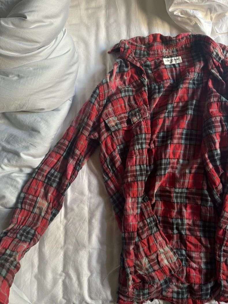 Saint Laurent Paris Saint Laurent Red Checkered Button-Up Shirt Size US M / EU 48-50 / 2 - 3 Thumbnail