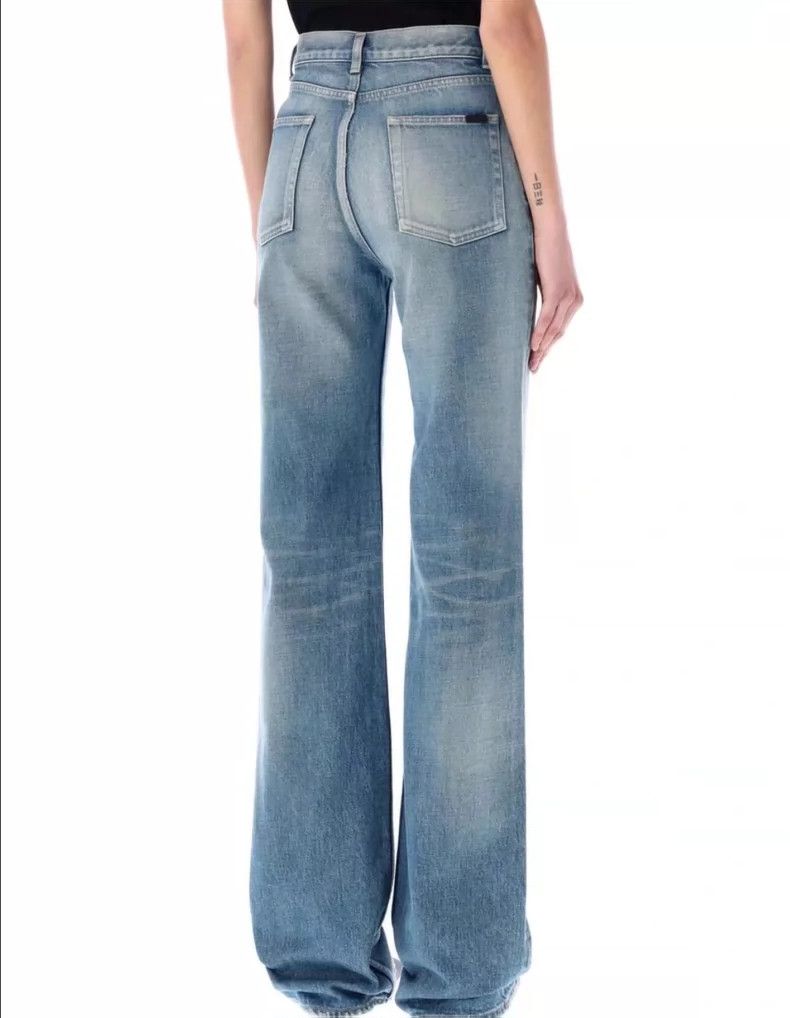 Yves Saint Laurent YSL Denim Pants in Excellent Condition Size US 28 / EU 44 - 9 Thumbnail