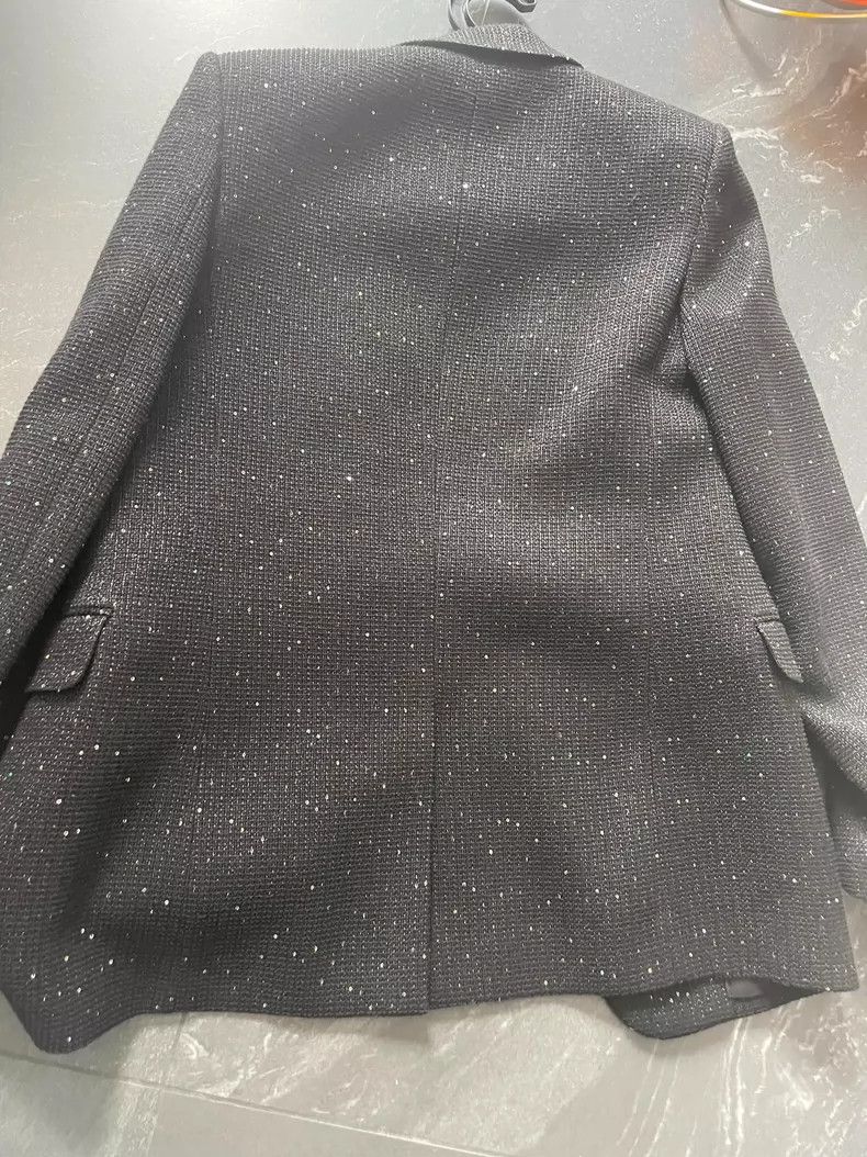 Yves Saint Laurent YSL Blazer with Speckled Detail Size US M / EU 48-50 / 2 - 9 Thumbnail