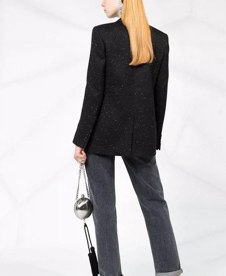 Yves Saint Laurent YSL Blazer with Speckled Detail Size US M / EU 48-50 / 2 - 3 Thumbnail