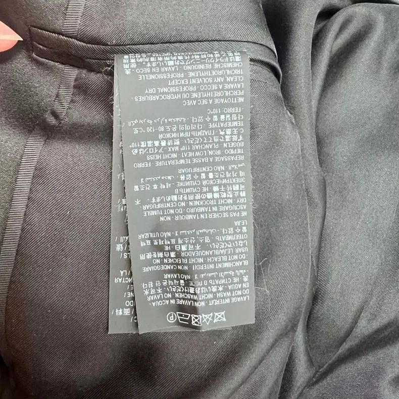 Saint Laurent Paris Saint Laurent Black Suit Size 36 Size US XS / EU 42 / 0 - 6 Thumbnail
