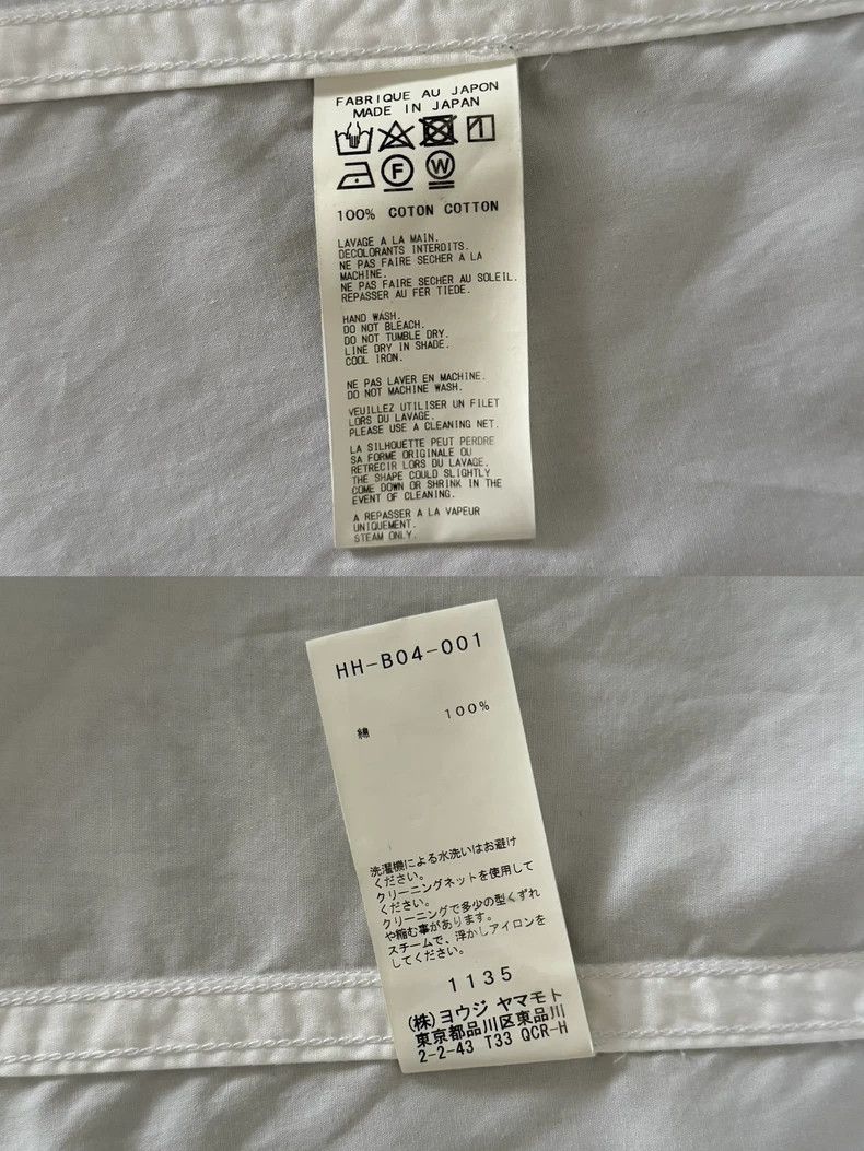 Yohji Yamamoto Yohji Yamamoto Pour Homme Long Sleeve Shirt Size US M / EU 48-50 / 2 - 7 Thumbnail