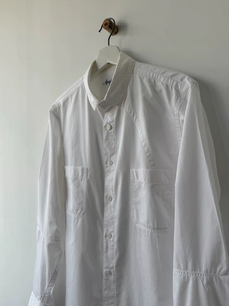 Yohji Yamamoto Yohji Yamamoto Pour Homme Long Sleeve Shirt Size US M / EU 48-50 / 2 - 3 Thumbnail