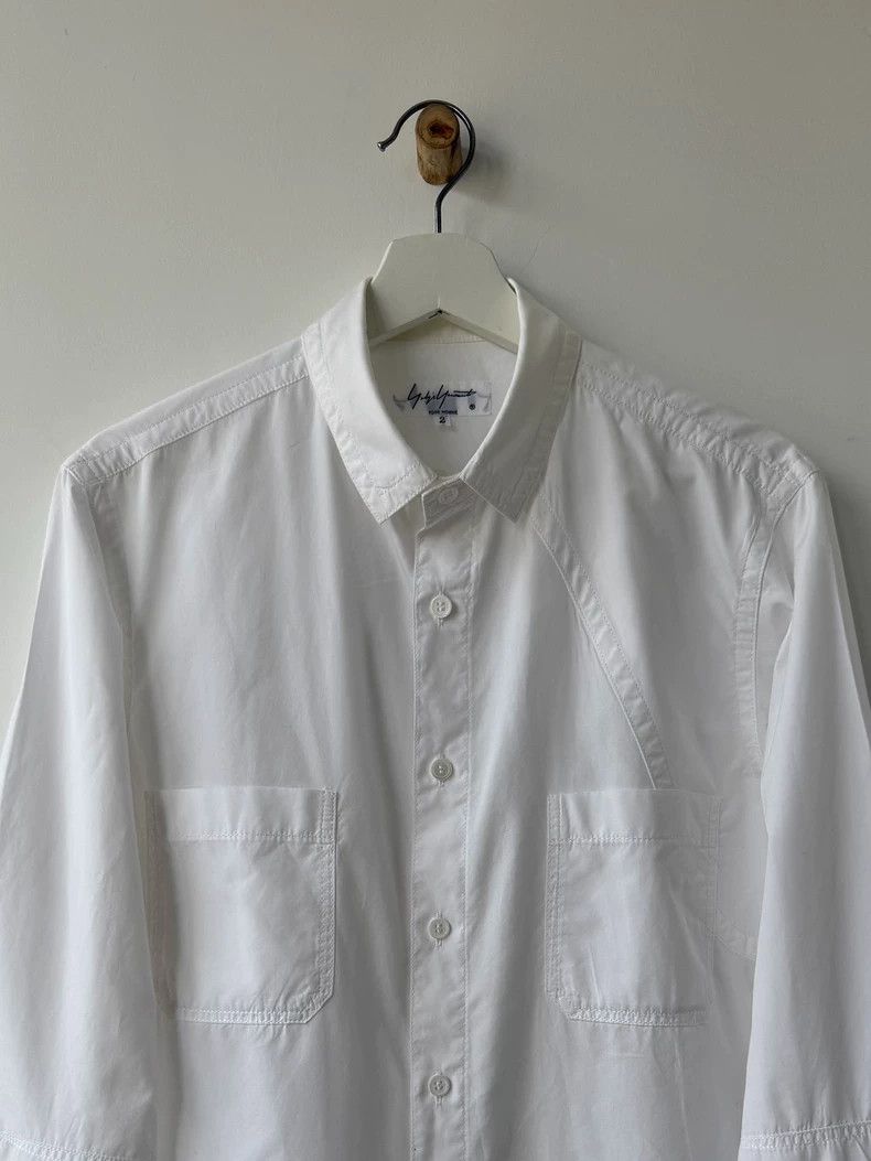 Yohji Yamamoto Yohji Yamamoto Pour Homme Long Sleeve Shirt Size US M / EU 48-50 / 2 - 2 Thumbnail