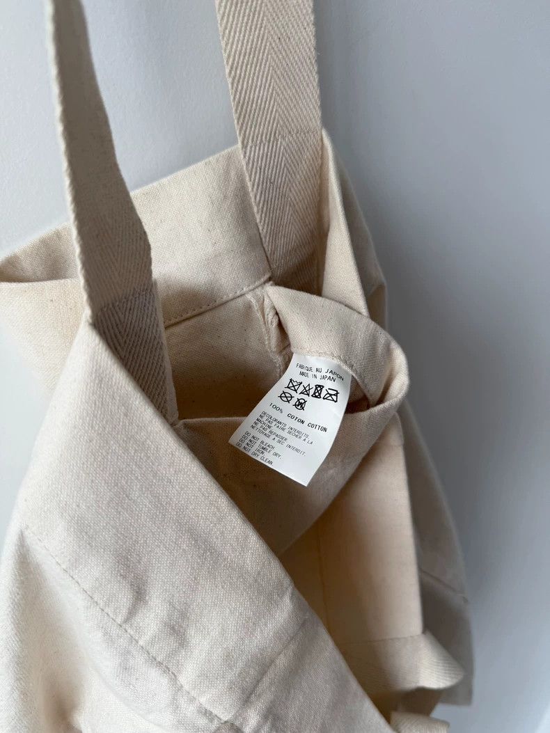 Yohji Yamamoto Yohji Yamamoto Canvas Tote Bag for Summer Size ONE SIZE - 4 Thumbnail
