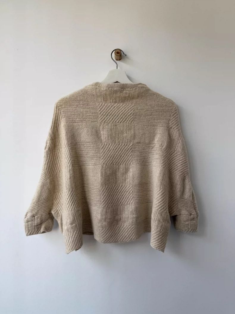 Yohji Yamamoto Yohji Yamamoto Limi Wool Blend Short Sweater Size US S / EU 44-46 / 1 - 3 Thumbnail
