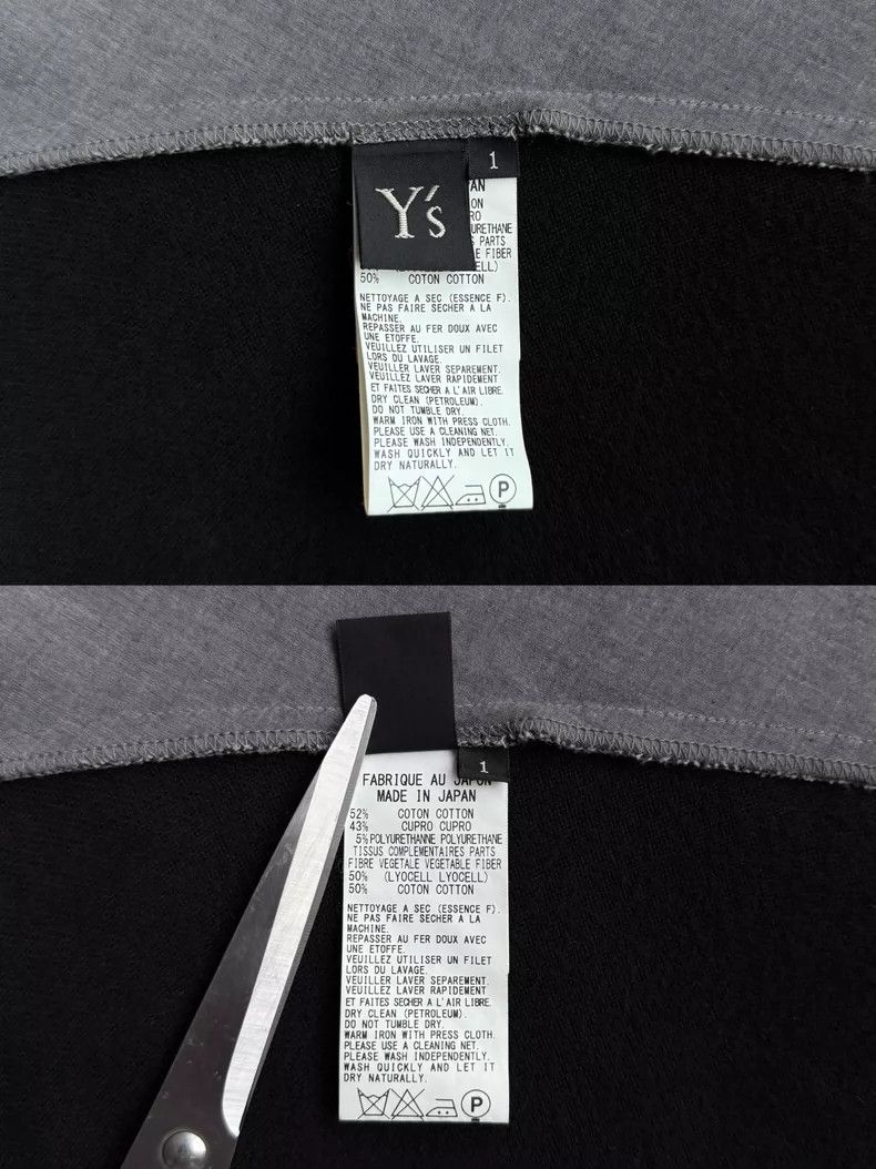 Yohji Yamamoto Yohji Yamamoto Y's Deconstructed Tie-Detail Shirt Size US M / EU 48-50 / 2 - 6 Thumbnail