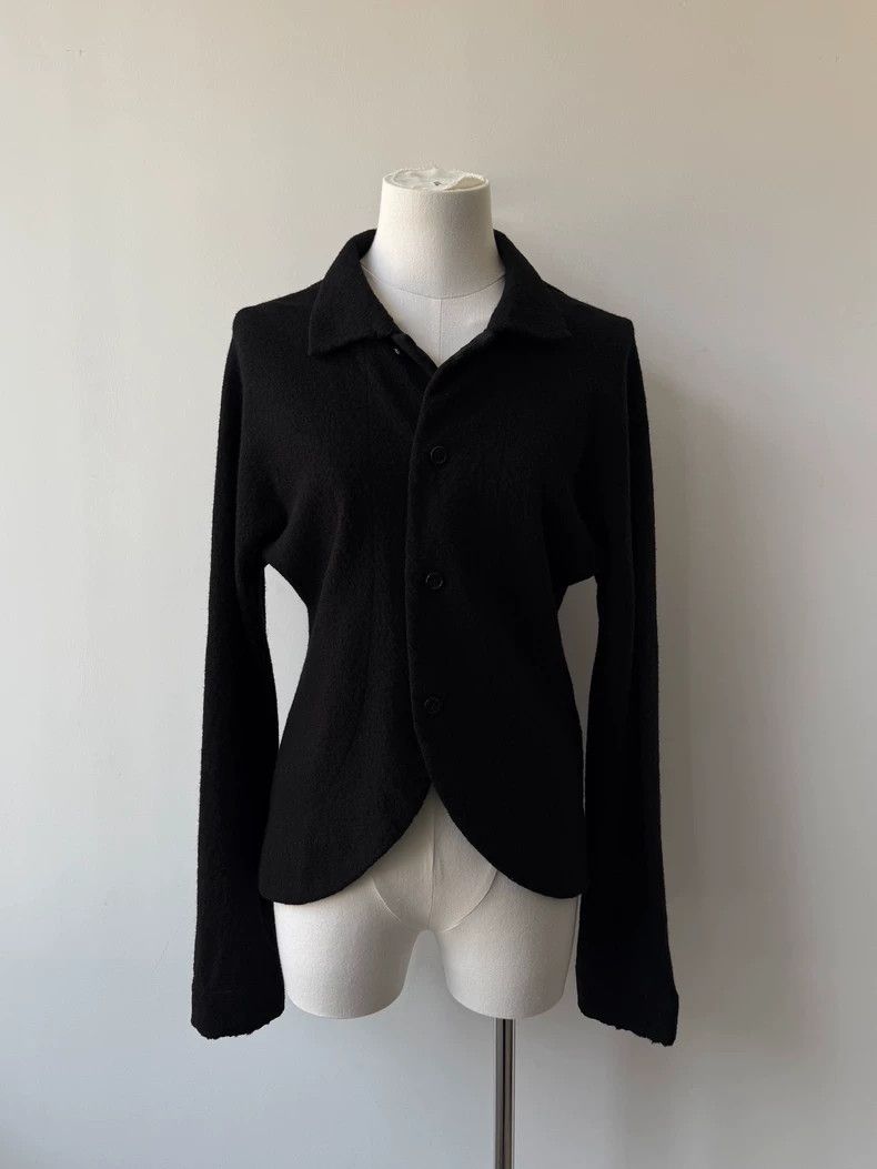 Yohji Yamamoto Yohji Yamamoto Wool Short Jacket Coat Size US M / EU 48-50 / 2 - 8 Thumbnail