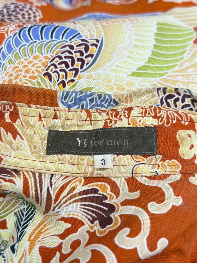 Yohji Yamamoto Yohji Yamamoto Men's Floral Shirt from 90s Size US M / EU 48-50 / 2 - 2 Thumbnail