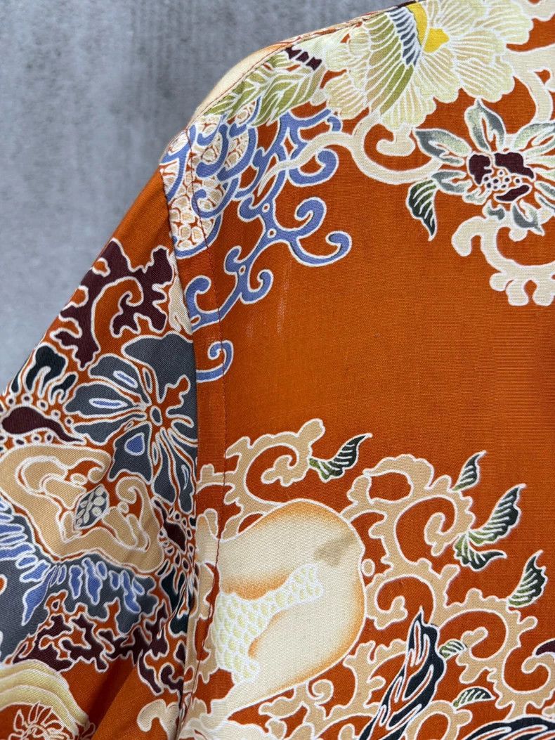 Yohji Yamamoto Yohji Yamamoto Men's Floral Shirt from 90s Size US M / EU 48-50 / 2 - 5 Thumbnail