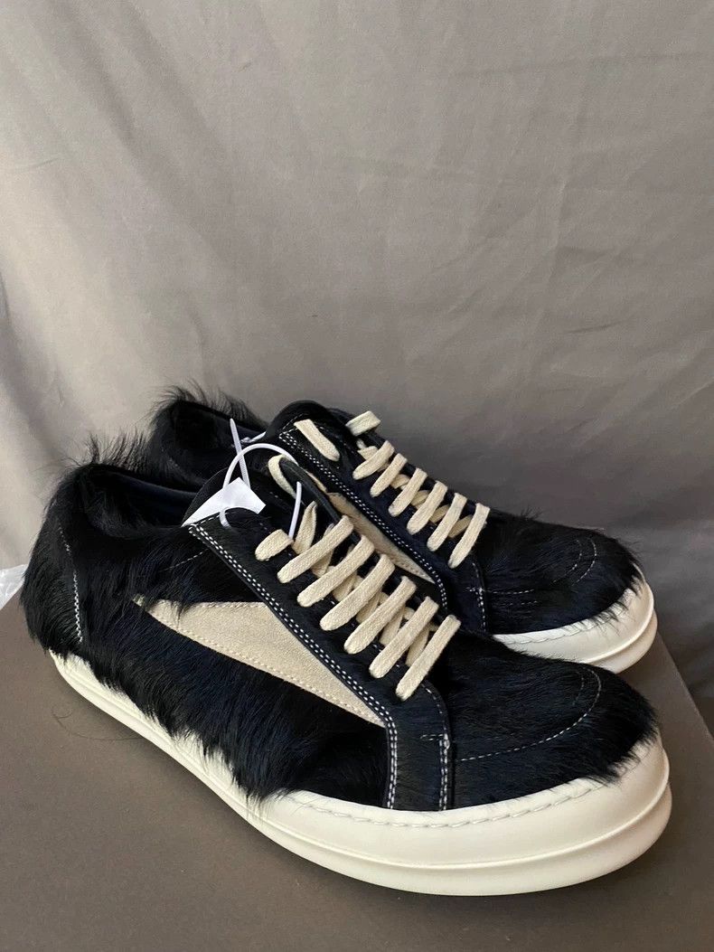 Rick Owens Rick Owens Black Hairy Summer Sneakers Size 44 Size US 10 / EU 43 - 3 Thumbnail
