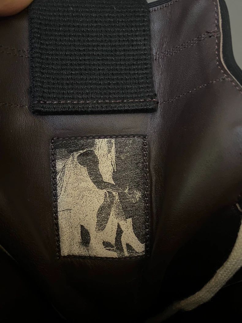 Rick Owens Rick Owens High Top Leather Boots Size 43 Size US 10 / EU 43 - 5 Thumbnail