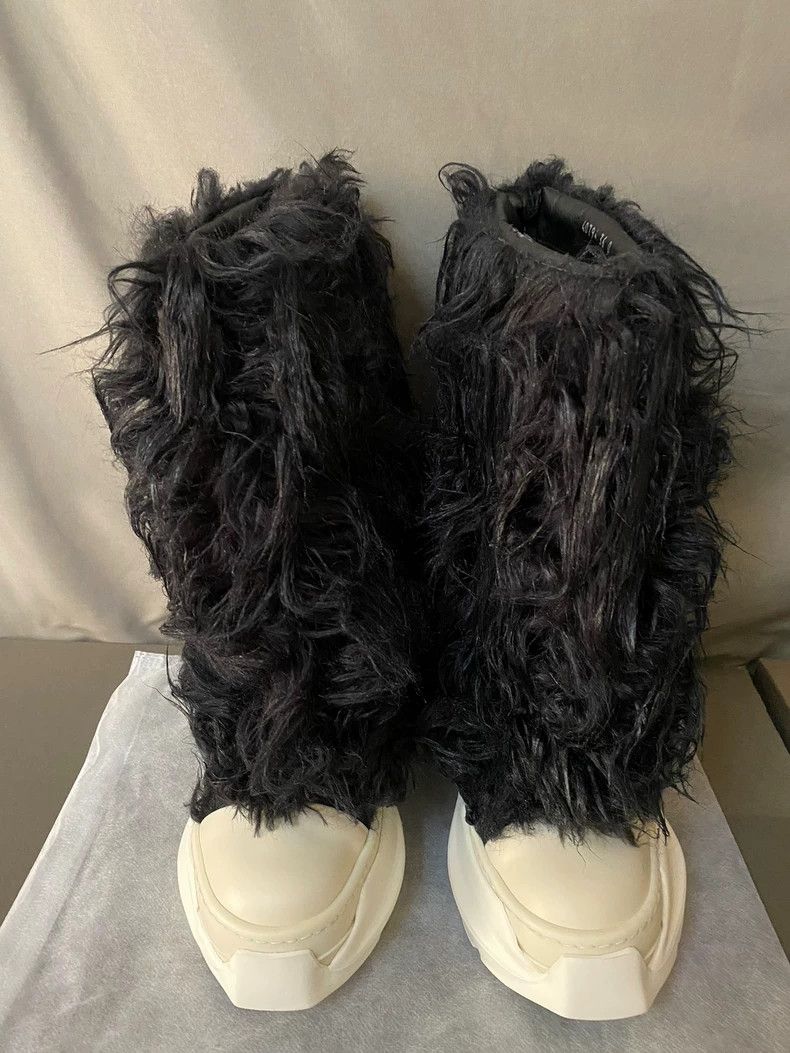 Rick Owens Rick Owens Thick Platform Fur Boots Size 36 Size US 5.5 / EU 38 - 2 Thumbnail