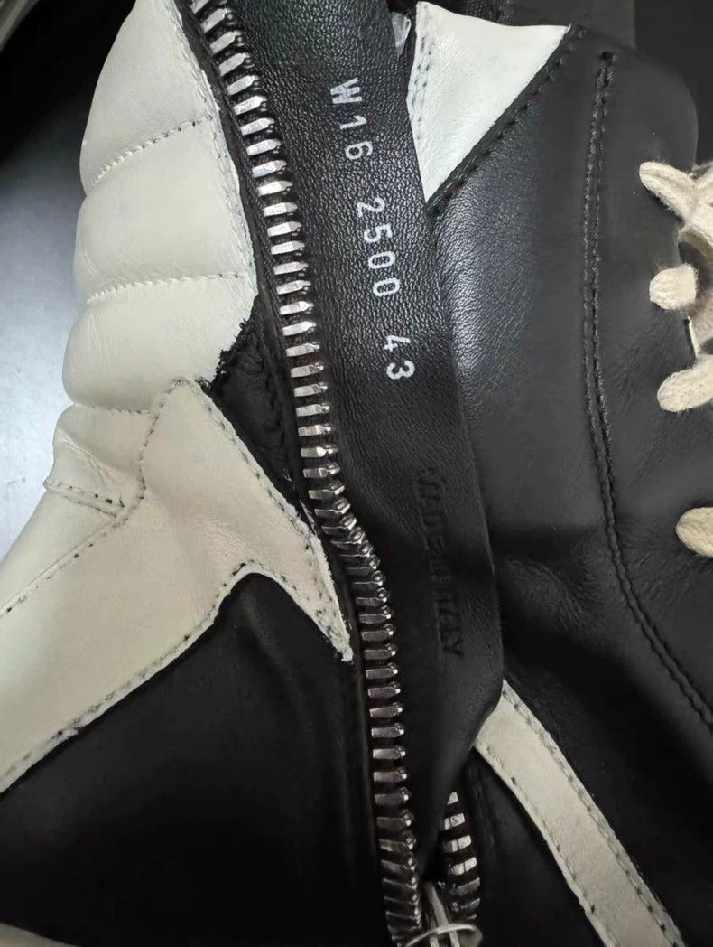 Rick Owens Rick Owens Leather Sneakers Size 43 Size US 10 / EU 43 - 2 Thumbnail