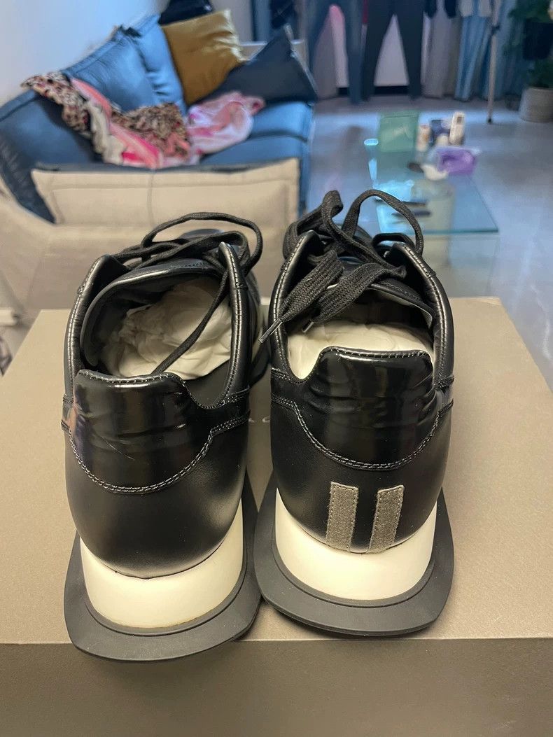 Rick Owens Rick Owens Sneakers in Soft Leather Size 41 Size US 8 / EU 41 - 3 Thumbnail