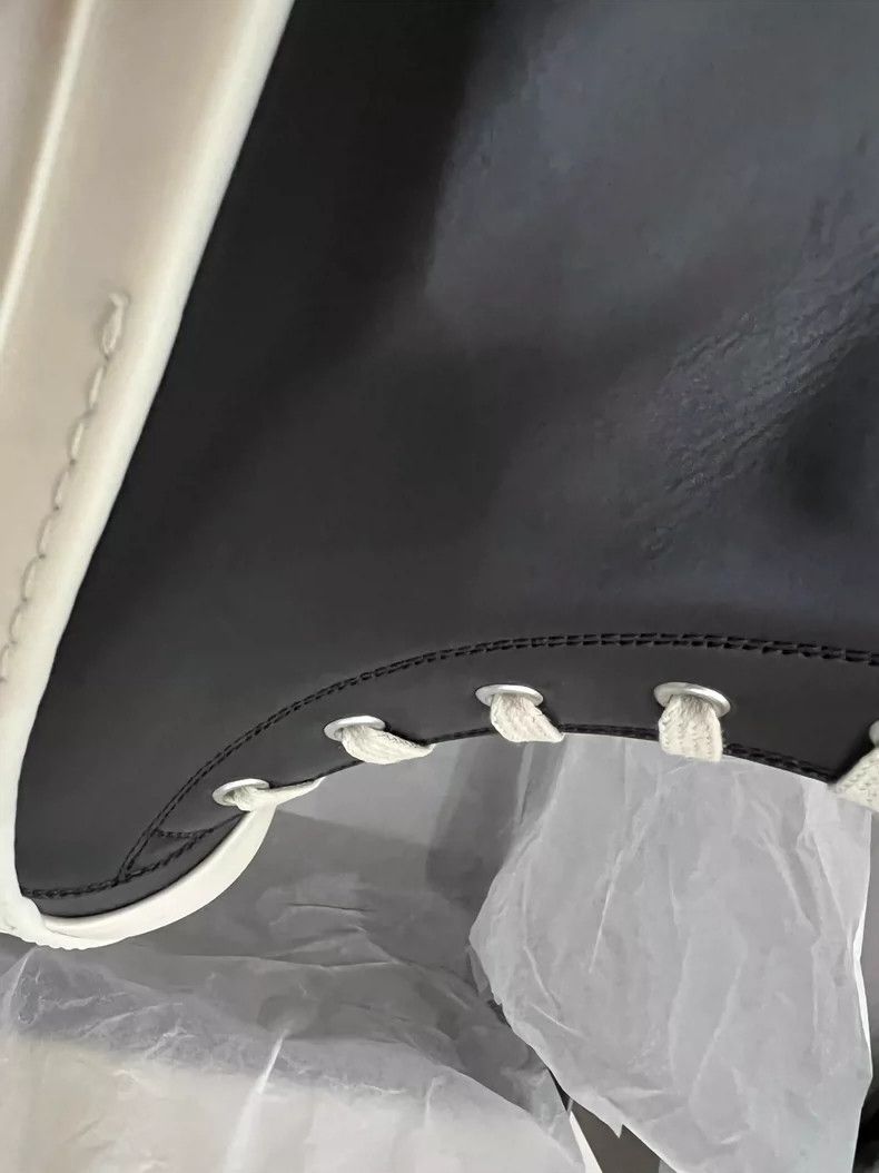 Rick Owens Rick Owens High-Top Leather Sneakers for Men Size US 11 / EU 44 - 4 Thumbnail