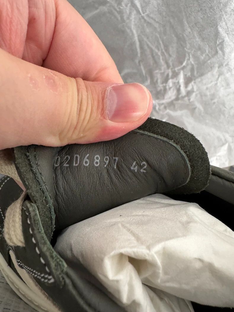 Rick Owens Rick Owens Dark Green Leather Sneakers Size US 9 / EU 42 - 7 Thumbnail