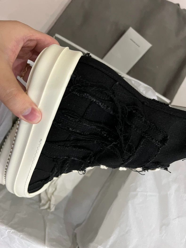 Rick Owens Rick Owens Distressed High-Top Sneakers Size US 9 / EU 42 - 5 Thumbnail