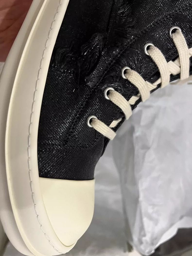 Rick Owens Rick Owens High-Top Sneakers with Distressed Style Size US 9 / EU 42 - 3 Thumbnail