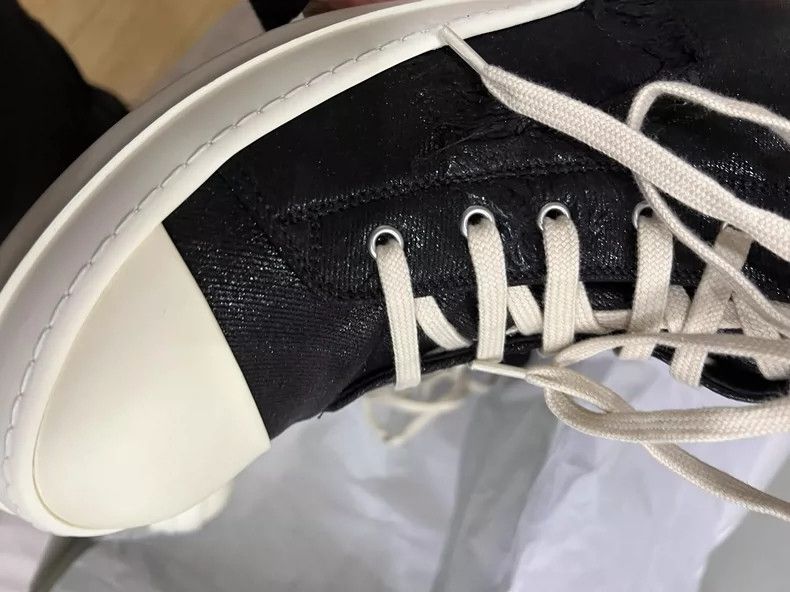 Rick Owens Rick Owens High-Top Sneakers with Distressed Style Size US 9 / EU 42 - 7 Thumbnail